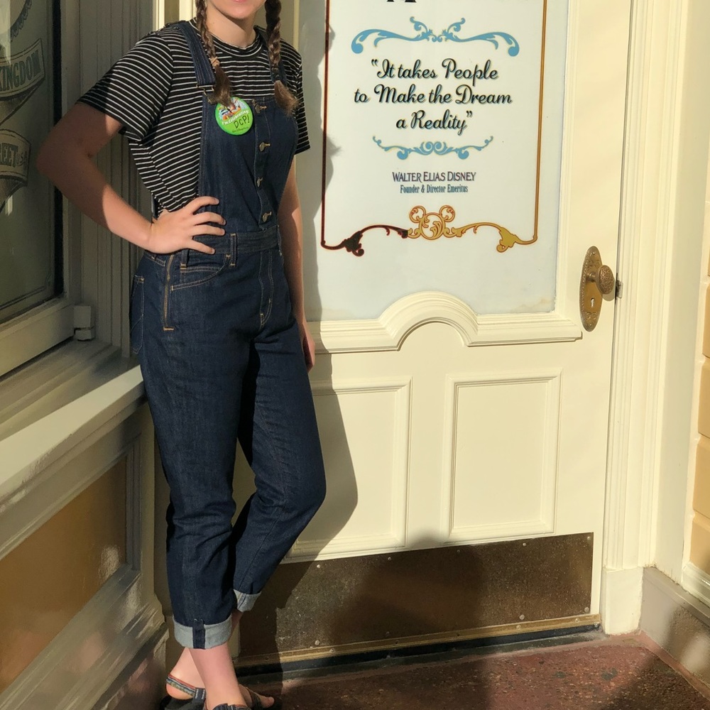 Levi’s Straus Anthropologie Denim Overalls